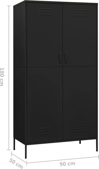 Immagine prodotto vidaXL Evsegniia (90 x 50 x 180 cm)