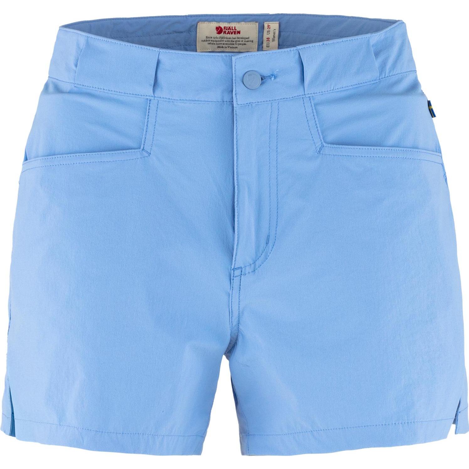 Fjällräven, Damen, Outdoorhose, High Coast Lite Shorts W (38), Blau, 38