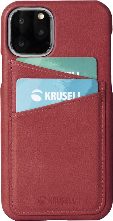 Image du produit Krusell Sunne CardCover Apple iPhone 11 Pro Max vintage red (61795) (Apple iPhone 11 Pro Max)