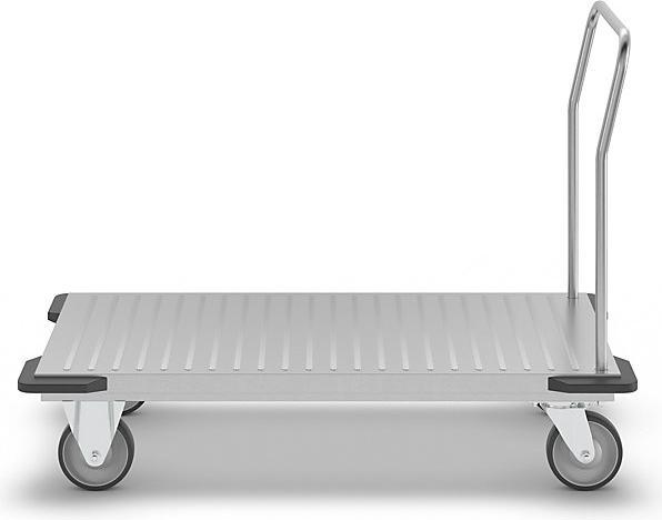 Produktbild eurokraft pro Edelstahl-Plattformwagen (350 kg)