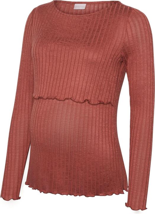 Actual product image Mamalicious Eng anliegend Polokragen Top T-shirt