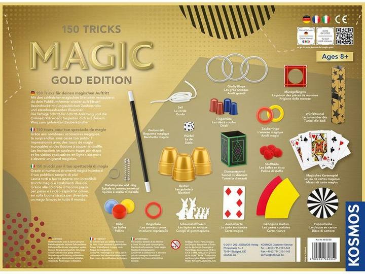Actual product image Kosmos The Magic School Magic Gold Edition
