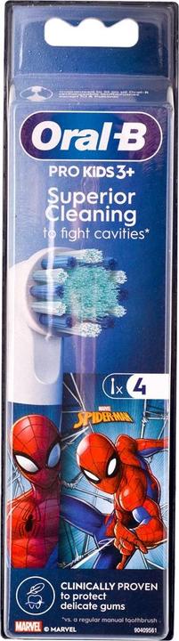 Produktbild Oral-B Kids Brush Heads Spider-Man (4 x)
