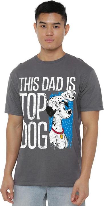 Produktbild 101 Dalmatians This Dad Is Top Dog TShirt (S)