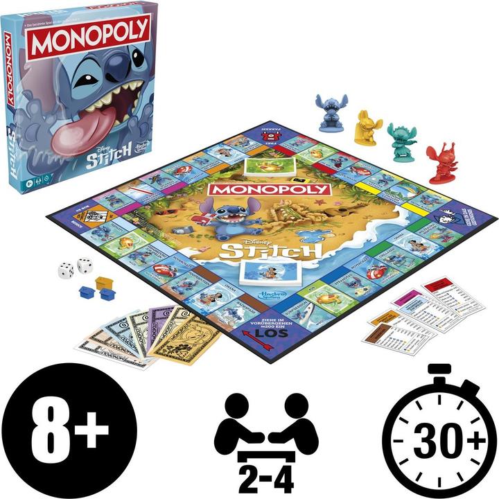 Immagine prodotto Hasbro Gaming Monopoly Stitch (Tedesco, 2 - 4 Giocatori)