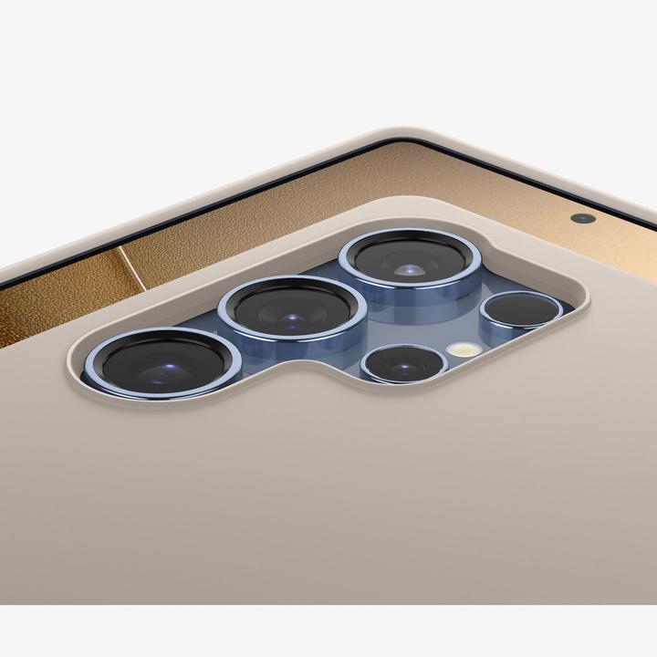 Actual product image Spigen Silicone Fit Mag case for Samsung Galaxy S25Ultra - titanium (Samsung Galaxy S25 Ultra)