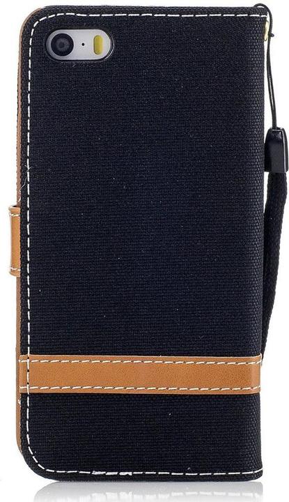 Actual product image König Design Case Mobile Protection for Apple iPhone 5 / 5s / SE Case Cover Wallet Case (Apple iPhone 5)