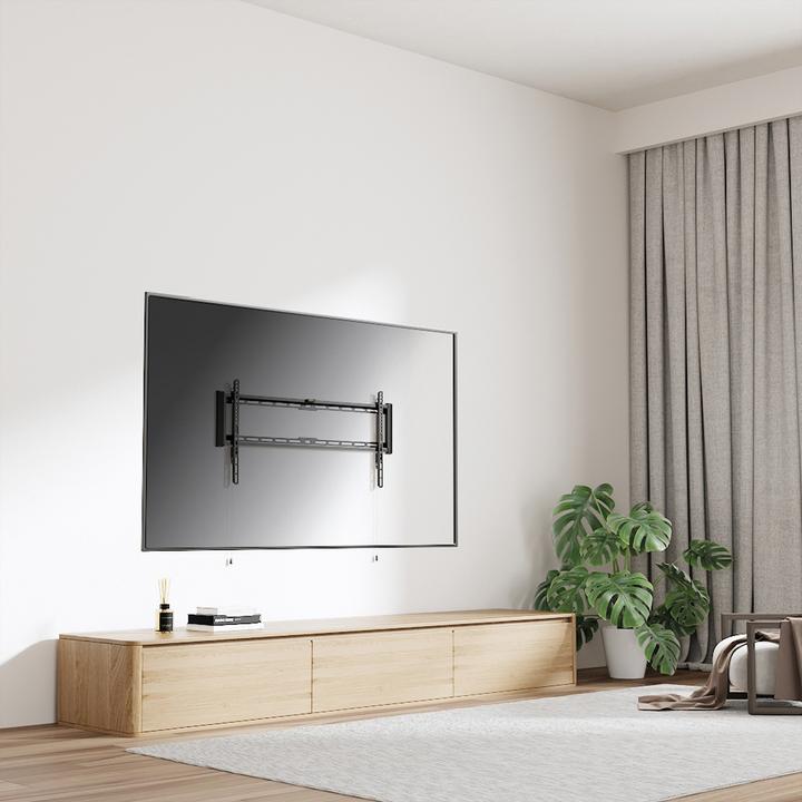 Image du produit Value Support mural pour TV, distance au mur de 27 mm (Mur, 90", 75 kg)