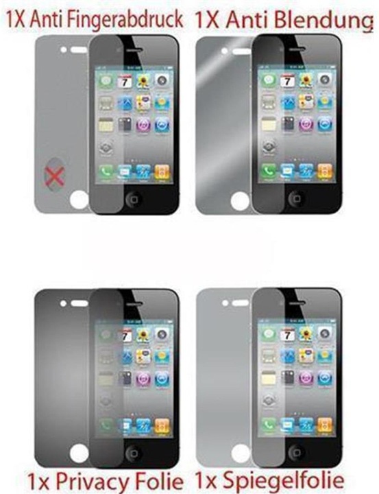Actual product image Cadorabo 4x protective film (1 Piece, Sony Xperia SP)