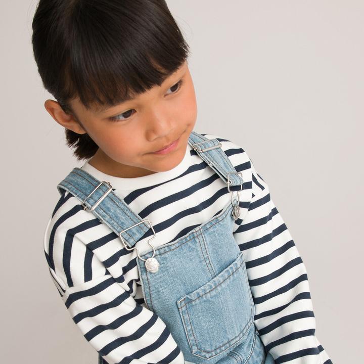 Produktbild La Redoute Collections Kurze Jeanslatzhose (92)