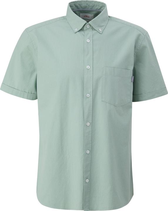 Immagine prodotto s.Oliver Hemd Baumwollhemd mit Musterstruktur (M)