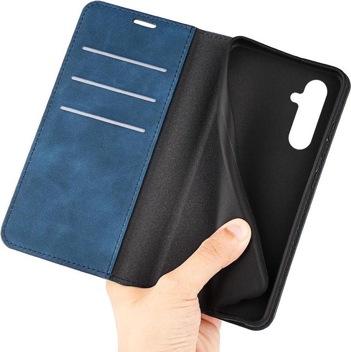 Produktbild Cover-Discount Galaxy A54 - Stand Flip Case Hülle blau (Samsung Galaxy A54 5G)