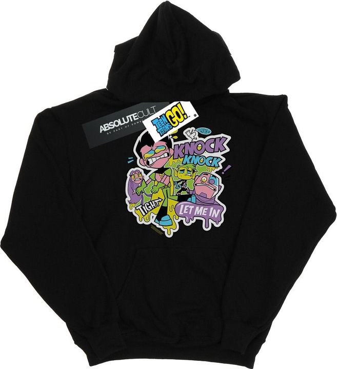 Image du produit - Sweat à capuche TEEN TITANS GO KNOCK KNOCK - Femme (XXL)