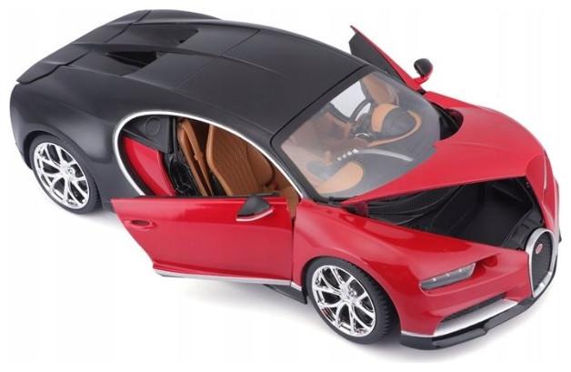 Produktbild Bburago Bugatti Chiron 1:18 rot