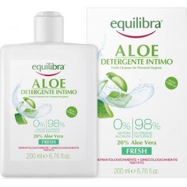 Equilibra, Intimpflege, Aloe Cleanser For Personal Hygiene Aloe Vera 200Ml (200 ml, Intimgel)