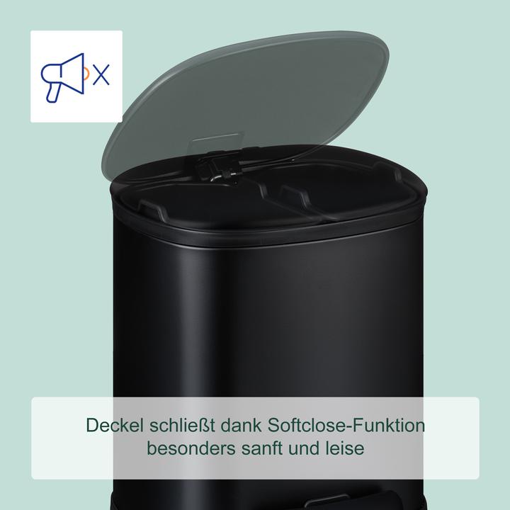 Productafbeelding Relaxdays Badkamer afvalemmer (5 l)