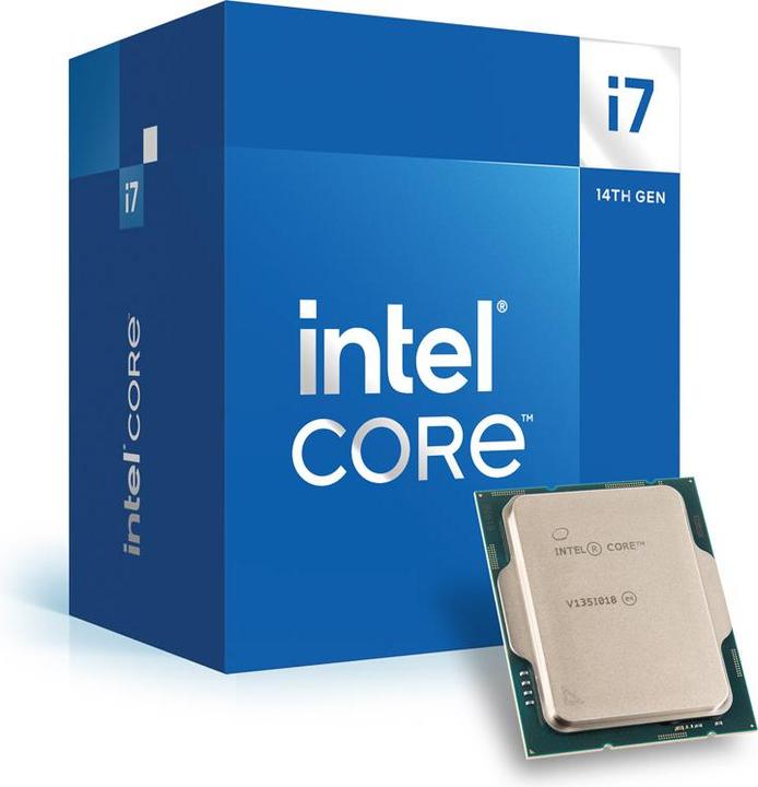 Productafbeelding Intel i7-14700 (LGA 1700, 2.10 GHz, 20 -Core)