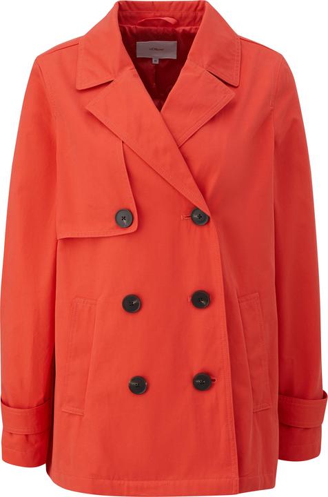 Actual product image S.Oliver Outdoor-Jacke Cabanjacke aus Baumwollmix (46)