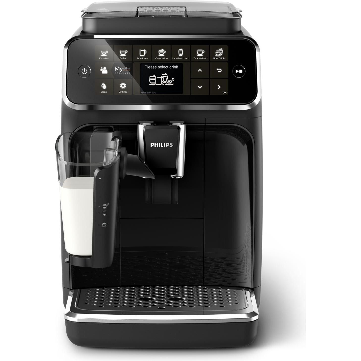 Philips COFFEE MACHINE EP4341/51 PCIP, Kaffeevollautomat, Schwarz