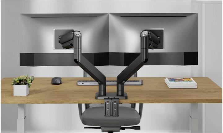 Image du produit Digitus Support d'écran double, 2x 45", 2x 20 kg (Tables, 45", 10 kg)