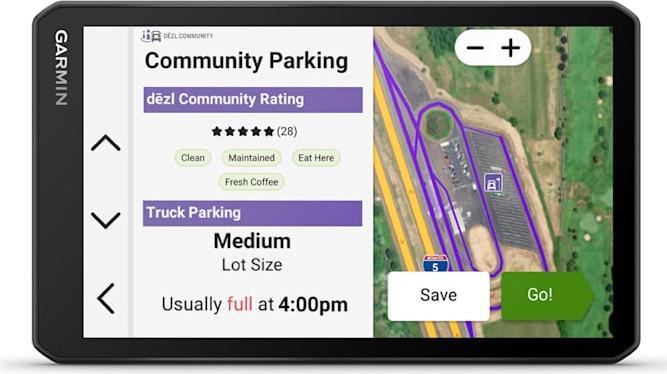 Actual product image Garmin Decl LGV720 (6.97")