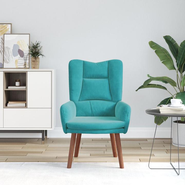 Produktbild VidaXL Relaxsessel Türkis Samt
