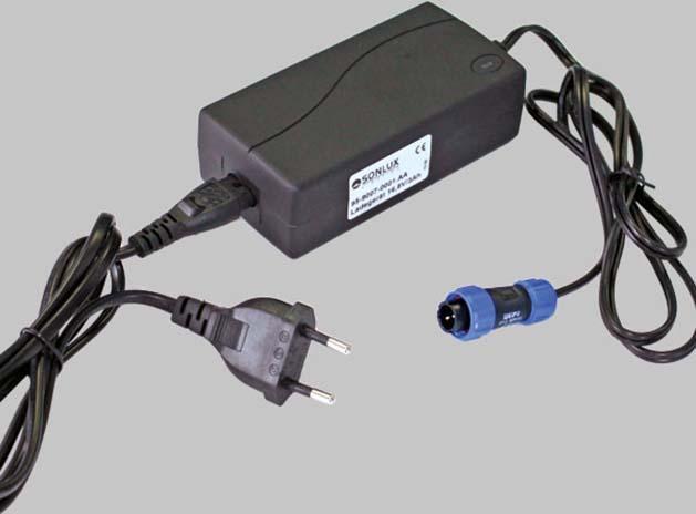 Produktbild Sonlux 95-9007-0001.AA Ladegerät 16.8V/3A m.WEIPU-St.