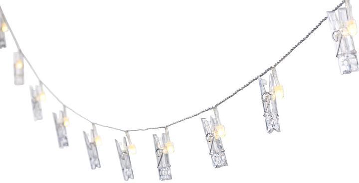 Lunartec Foto-Clips-Lichterkette (6 m)