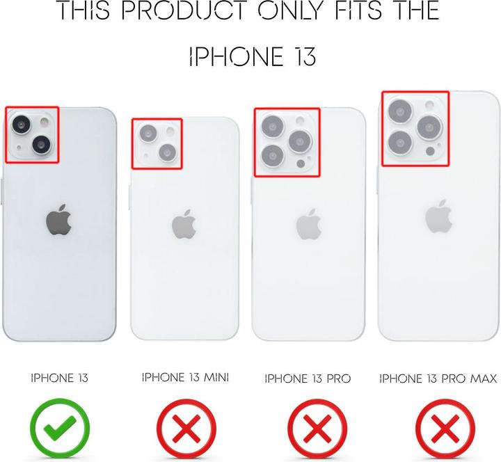 Actual product image Nalia Neon silicone mobile phone case (Apple iPhone 13)