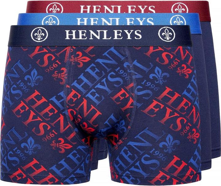 Immagine prodotto Henleys Boxer Rutlers (confezione da 3) (L, confezione da 3)