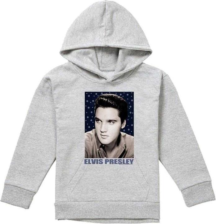 Produktbild Elvis Blue Sparkle Kapuzenpullover (128)