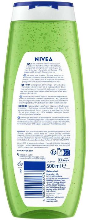 Produktbild NIVEA Lemongrass & Oil Duschgel XL (500 ml)