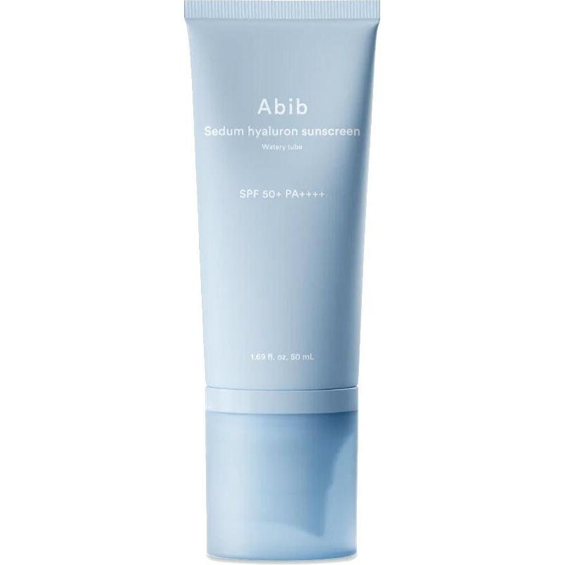 Abib, Crema solare, - Sedum Hyaluron Sonnencreme Watery Tube SPF 50+ PA++++, 50 ml (Crema solare, SPF 50+, 50 ml)