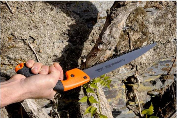 Actual product image Bahco Branch saw with 2-component handle and holster for cutting fresh wood, 5 tpi, 9 1/2"