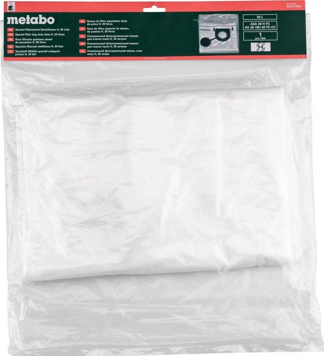 Produktbild Metabo Spezial-Filterbeutel
