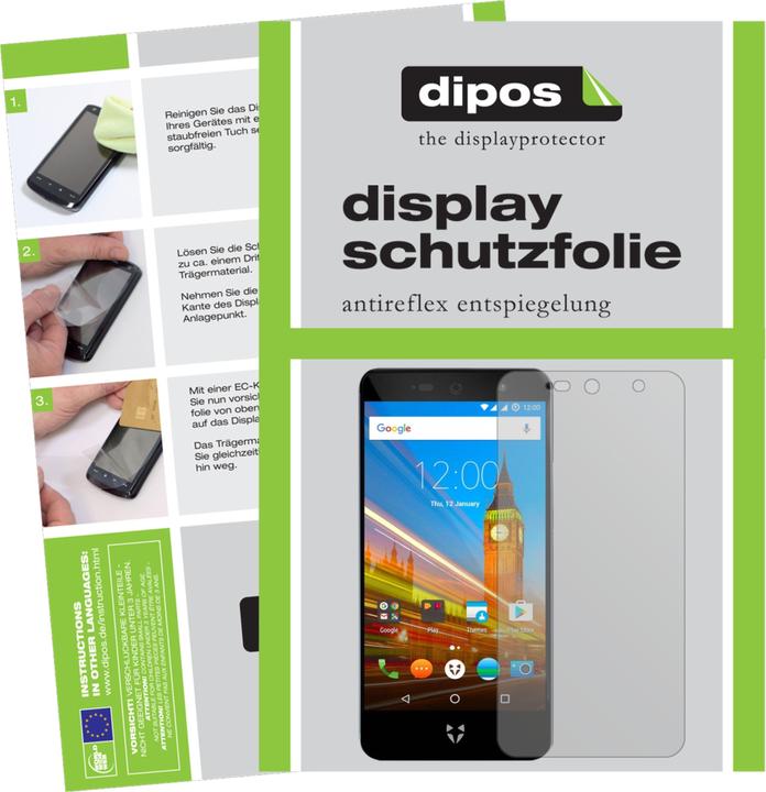 Produktbild Dipos Displayschutzfolie Antireflex (2 Stk., Wileyfox Swift 2X)