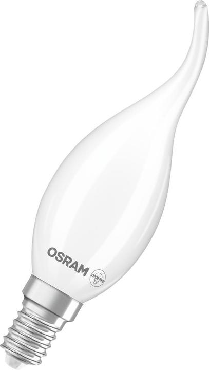 Actual product image Osram LED Superstar Classic BA 40 Filament DIM 3.4W 827 Frosted E14 (E14, 470 lm, 6 x)