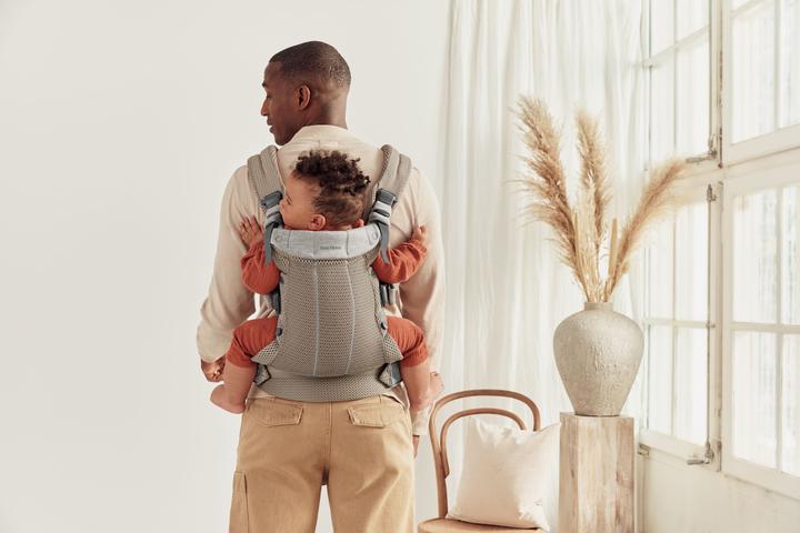 Image du produit BabyBjörn Harmony 3D Mesh Baby Carrier, Grey Beige