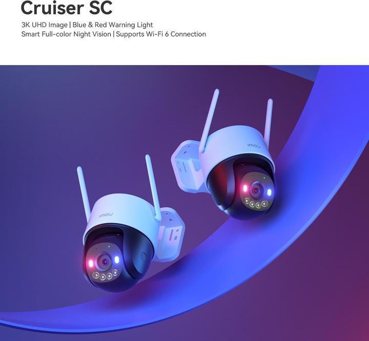 Actual product image Imou Cruiser SC 3K PTZ IP-Wi-Fi Camera (2880 x 1620 Pixels)