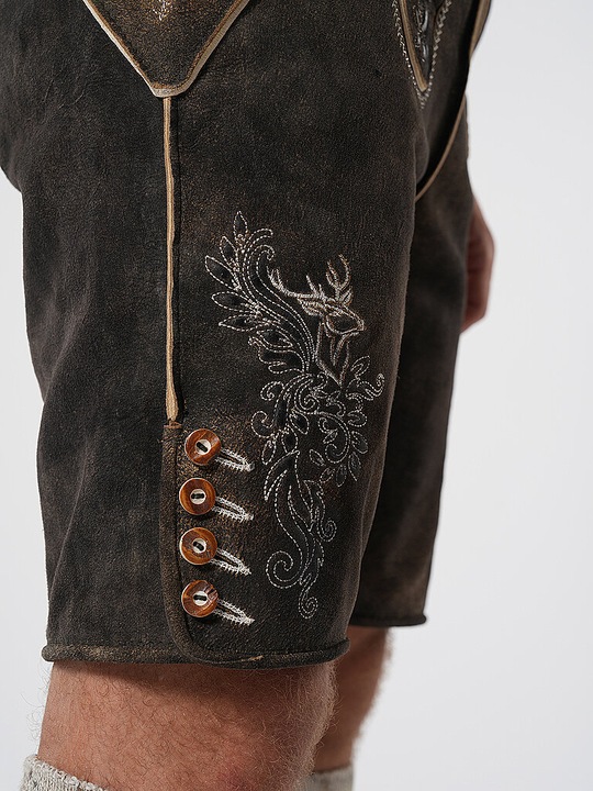 Produktbild Gweih & Silk Lederhose BORIS (44)