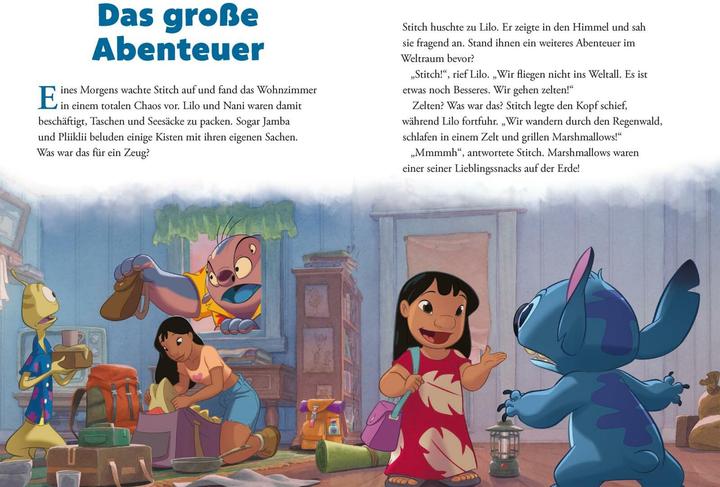 Produktbild Disney Vorlesebuch: Stitch: Das grosse Abenteuer (Deutsch, 2025)