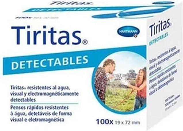 Hartmann TIRITAS Plâtres détectables 19x72mm 100 unités (100 x)