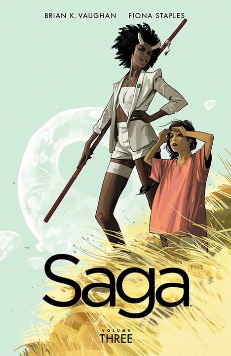 Image du produit Saga Volume 3 (Anglais, Brian K. Vaughan, Fiona Staples, 2014)