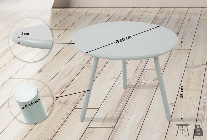 Image du produit CLP Table basse Minot résistante aux intempéries et aux UV