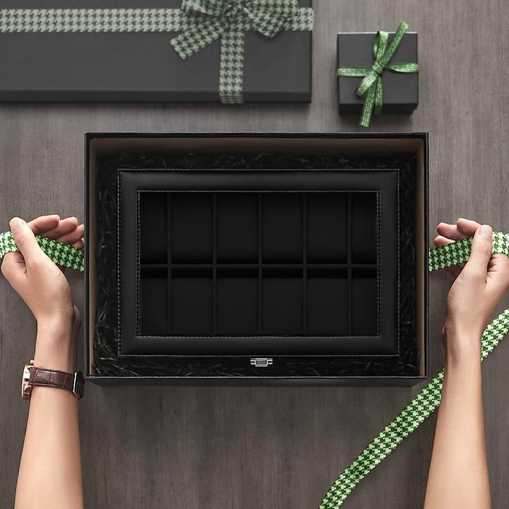 Actual product image Intirilife Watch box with 12 slots