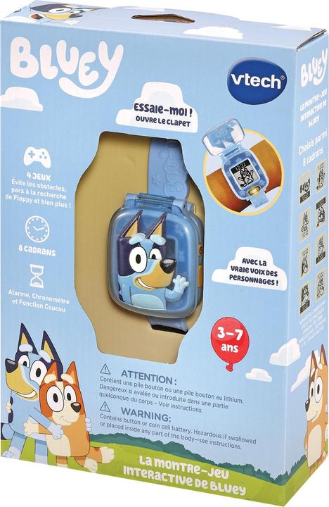 Immagine prodotto VTech Bluey- La Montre-Jeu Interactive (Francese, 3 - 6 anni)