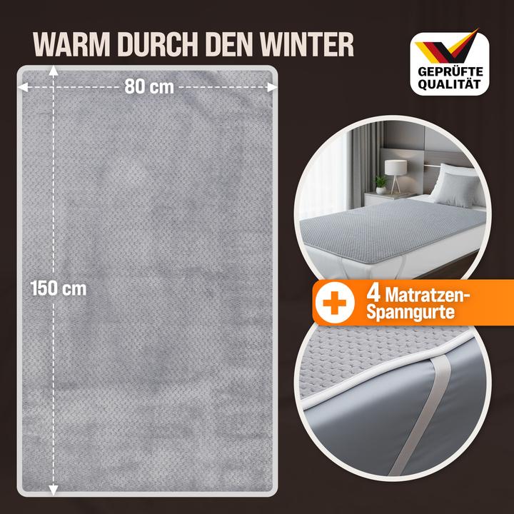 Actual product image Monzana Heated Mattress Pad (150 x 80 cm)