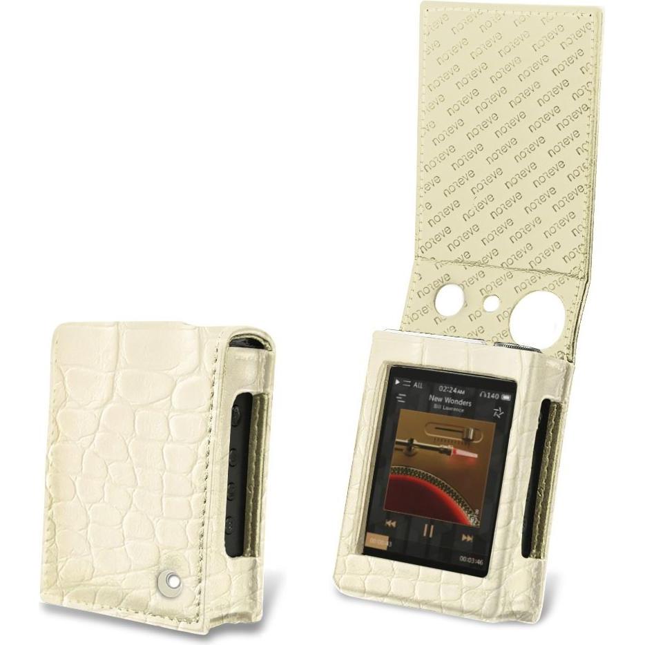 Noreve Lederschutzhülle vertikal, MP3 Tasche + Hülle, Beige