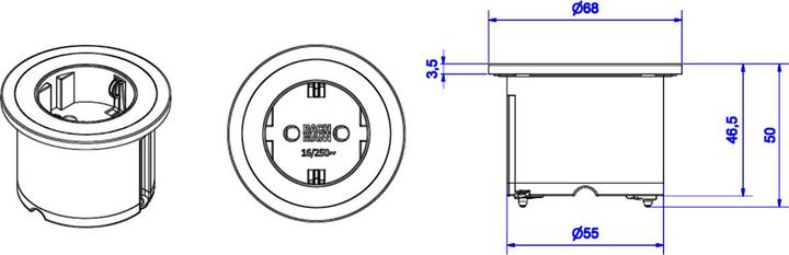 Actual product image Bachmann Socket