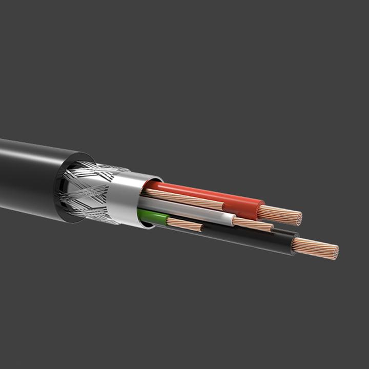 Produktbild Ugreen USB-A USB cable - 0.1 m pink (UGR407BLK) (10 m, USB 2.0)